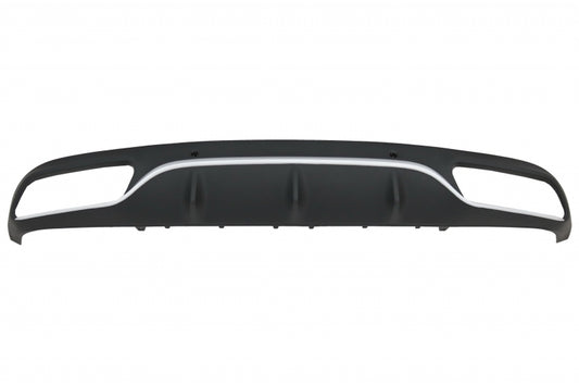 Rear Diffuser with Exhaust Tips C63 Design for Mercedes C-Class C205 A205 (2014–2019)