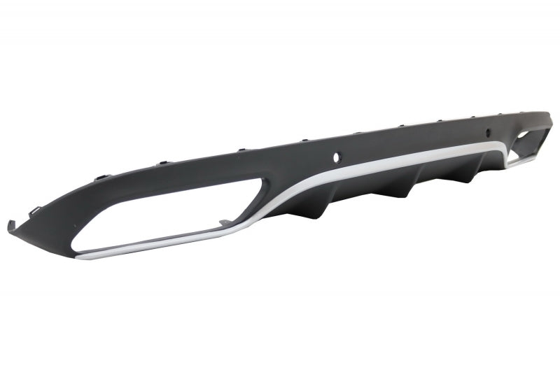 Rear Diffuser with Exhaust Tips C63 Design for Mercedes C-Class C205 A205 (2014–2019)
