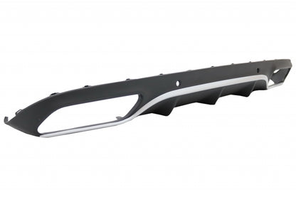 Rear Diffuser with Exhaust Tips C63 Design for Mercedes C-Class C205 A205 (2014–2019)