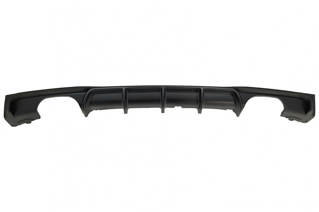 Rear Diffuser with Exhaust Tips Twin Double Outlet M Design for BMW 3 Series F30 F31 (2011–Up)