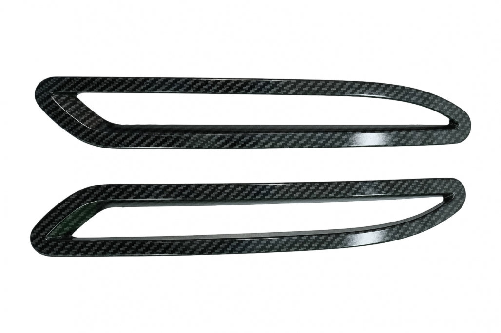 Rear Reflector Frame Trim Covers Carbon Look for Mercedes A-Class V177 AMG Line (2018–Up)