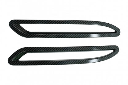 Rear Reflector Frame Trim Covers Carbon Look for Mercedes A-Class V177 AMG Line (2018–Up)