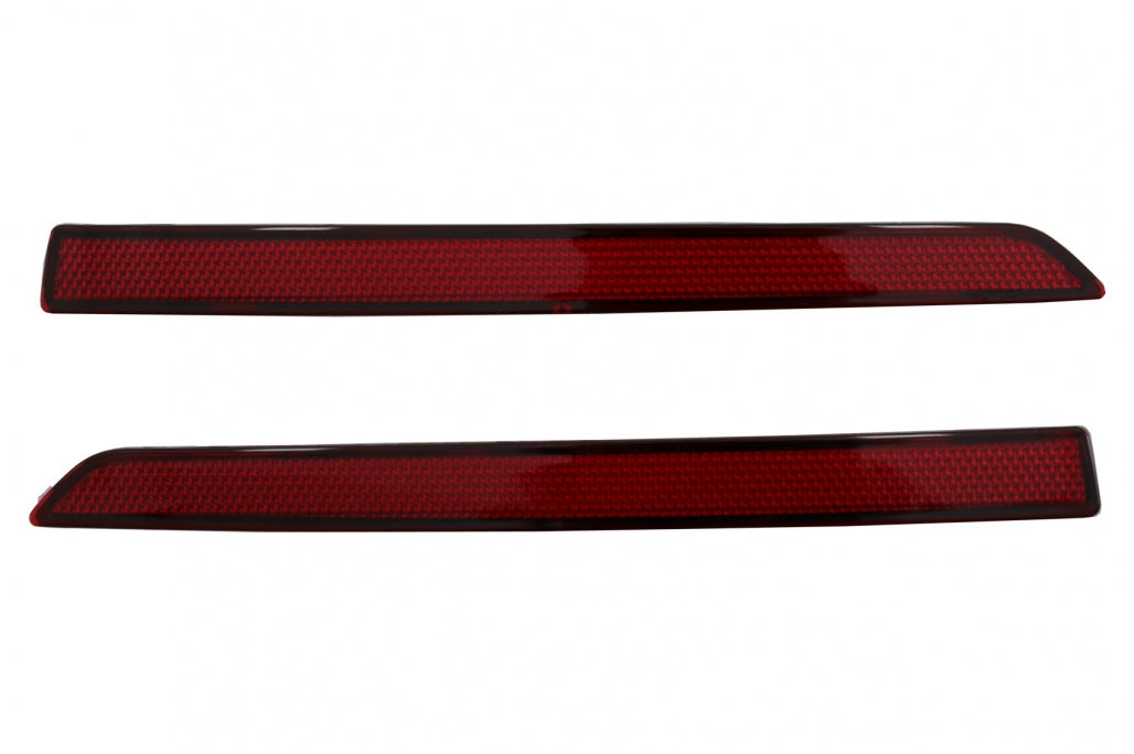 Rear Reflectors Red for BMW 3 Series F30 M3 Sport Bumper (2011–2019)