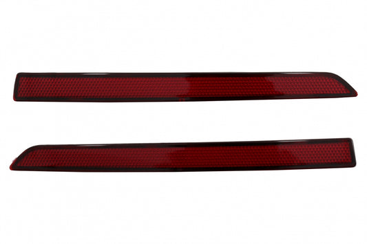 Rear Reflectors Red for BMW 3 Series F30 M3 Sport Bumper (2011–2019)