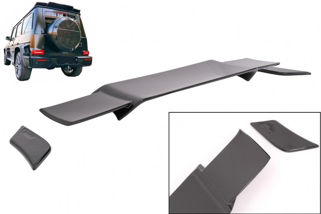 Rear Roof Spoiler Carbon Design for Mercedes G-Class W463 W464 Facelift (2018–2022)