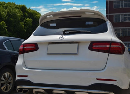 Rear Roof Spoiler Wing Add-On Piano Black for Mercedes GLC X253 SUV (2015–Up)