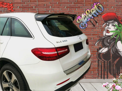 Rear Roof Spoiler Wing Add-On Piano Black for Mercedes GLC X253 SUV (2015–Up)