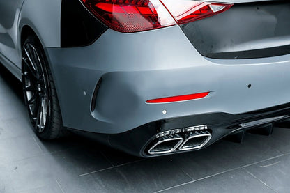 Rear Upgrade Body Kit Conversion to W206 C63 Design for Mercedes C-Class W205 Sedan (2014–2022)