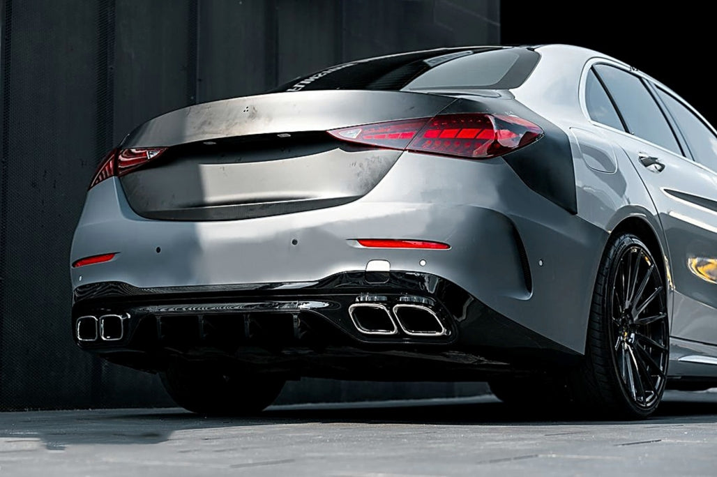 Rear Upgrade Body Kit Conversion to W206 C63 Design for Mercedes C-Class W205 Sedan (2014–2022)