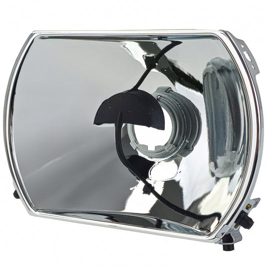 Right Headlight Reflector with Adjustment 5-Pin for Mercedes R107 SL  C107 SLC (1985–1989)