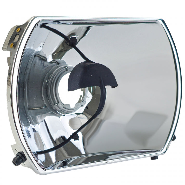 Right Headlight Reflector with Adjustment 5-Pin for Mercedes R107 SL  C107 SLC (1985–1989)