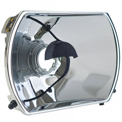 Right Headlight Reflector with Adjustment 5-Pin for Mercedes R107 SL  C107 SLC (1985–1989)