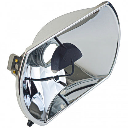 Right Headlight Reflector with Adjustment 5-Pin for Mercedes R107 SL  C107 SLC (1985–1989)