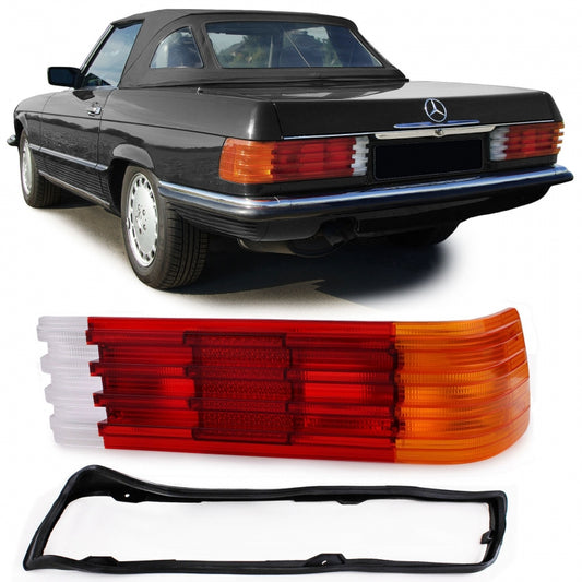 Right Tail Light Lens with Gasket EU Version for Mercedes SL R107  SLC C107 (1971–1989)