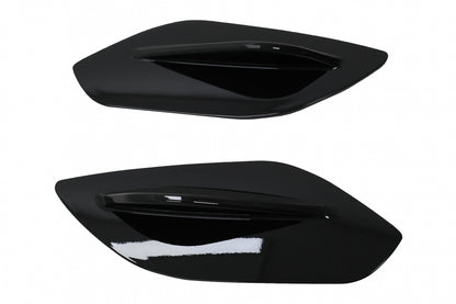Roof Spoiler Side Extensions Piano Black for Mercedes A-Class W176 W177 GLA X156 H247