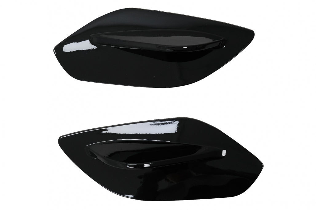Roof Spoiler Side Extensions Piano Black for Mercedes A-Class W176 W177 GLA X156 H247
