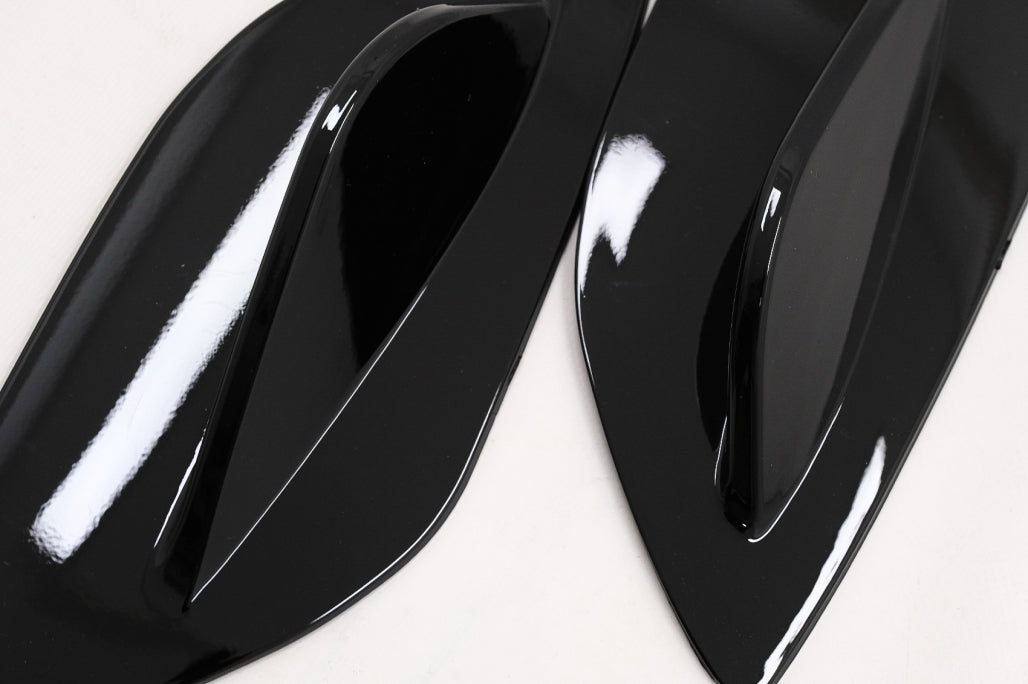 Roof Spoiler Side Extensions Piano Black for Mercedes A-Class W176 W177 GLA X156 H247