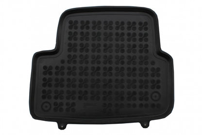 Rubber Floor Mat Black compatible with Audi A1 II GB 2018-up Sportback and Citycarver, custom-fit, 3 cm edge, odor-free material.