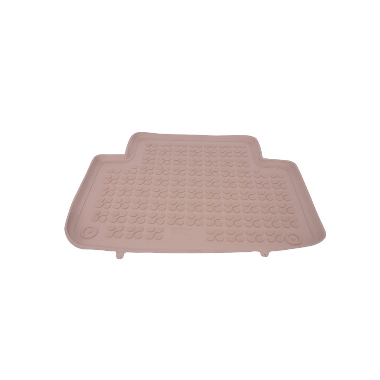 Rubber Floor Mats Beige for Audi Q7 I 4L (2005–2015)