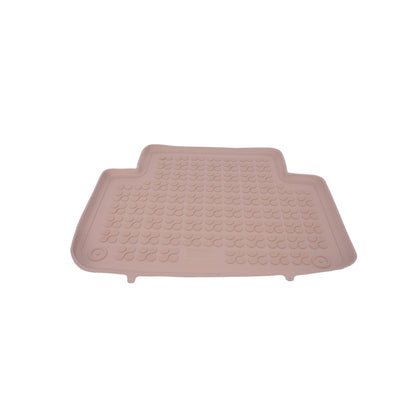 Rubber Floor Mats Beige for Audi Q7 I 4L (2005–2015)