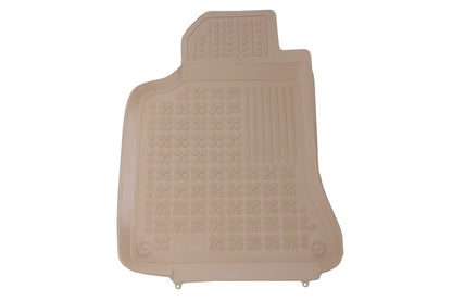 Rubber Floor Mats Beige for Mercedes A-Class W176 (2012–2018) GLA X156 (2013–Up)