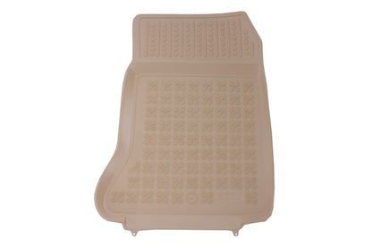 Rubber Floor Mats Beige for Mercedes A-Class W176 (2012–2018) GLA X156 (2013–Up)