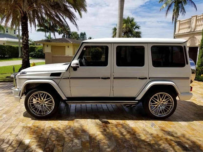Running Boards Side Steps for Mercedes G-Class W463 LWB (1989–2018)