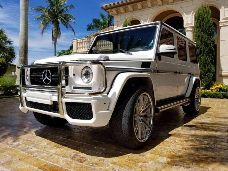 Running Boards Side Steps for Mercedes G-Class W463 LWB (1989–2018)
