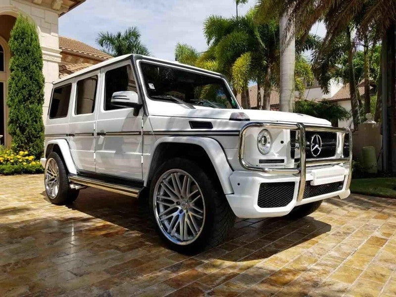 Running Boards Side Steps for Mercedes G-Class W463 LWB (1989–2018)