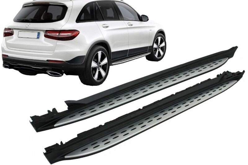 Running Boards Side Steps for Mercedes GLC-Class X253 (2015–2022) GLC Coupe C253 (2016–2022)