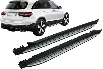 Running Boards Side Steps for Mercedes GLC-Class X253 (2015–2022) GLC Coupe C253 (2016–2022)