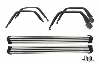 Running Boards Side Steps with Fender Flares G65 Design for Mercedes G-Class W463 (1989–2017)