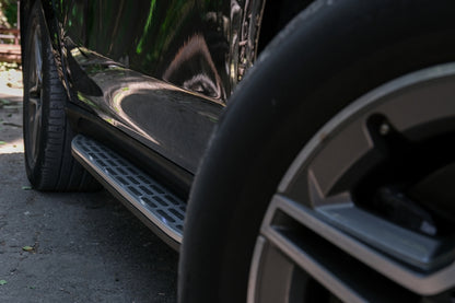 Running Boards Side Steps with LED Courtesy Light for Mercedes GLE W167 (2019–Up)