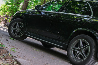 Running Boards Side Steps with LED Courtesy Light for Mercedes GLE W167 (2019–Up)