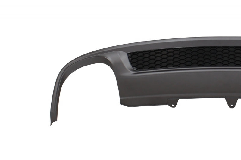 S-Line Design Rear Bumper Air Diffuser with Carbon Fiber Exhaust Tips for Audi A4 B8 Facelift Limousine / Avant (2012–2015) – Standard Bumper