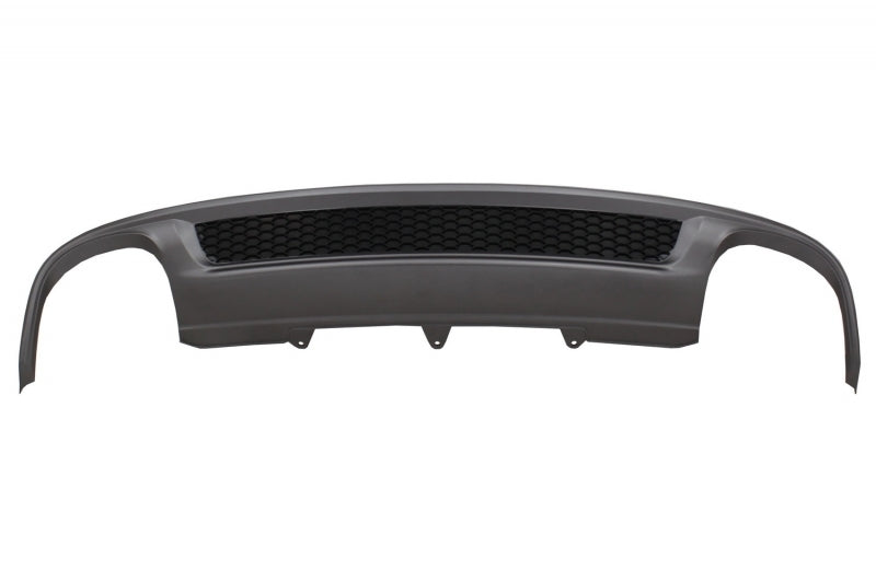 S-Line Design Rear Bumper Diffuser with Exhaust Tips for Audi A4 B8 Facelift Limousine / Avant (2012–2015) – Standard Bumper