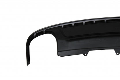 S-Line Design Rear Bumper Diffuser with Exhaust Tips for Audi A4 B8 Facelift Limousine / Avant (2012–2015) – Standard Bumper