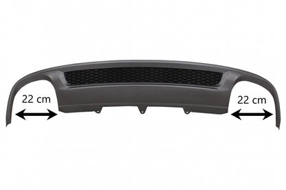 S-Line Style Rear Bumper Air Diffuser for Audi A4 B8 Facelift Limousine / Avant (2012–2015) – Standard Bumper