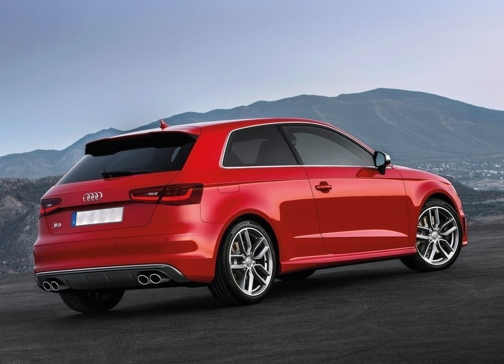 S3 Style Rear Bumper Diffuser for Audi A3 8V Hatchback / Sportback (2012–2015)