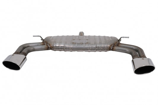 S3 Style Rear Bumper Diffuser with Exhaust System for Audi A3 8V Sedan (2012–2015) – Standard Bumper