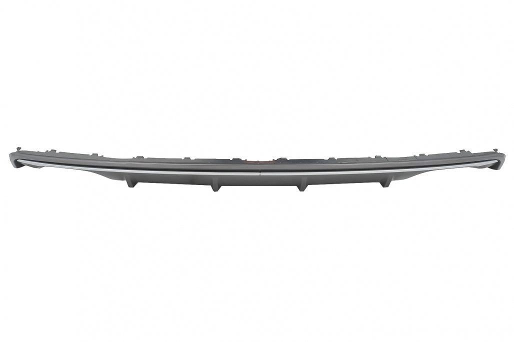 S3 Style Rear Bumper Diffuser with Exhaust System for Audi A3 8V Sedan (2012–2015) – Standard Bumper