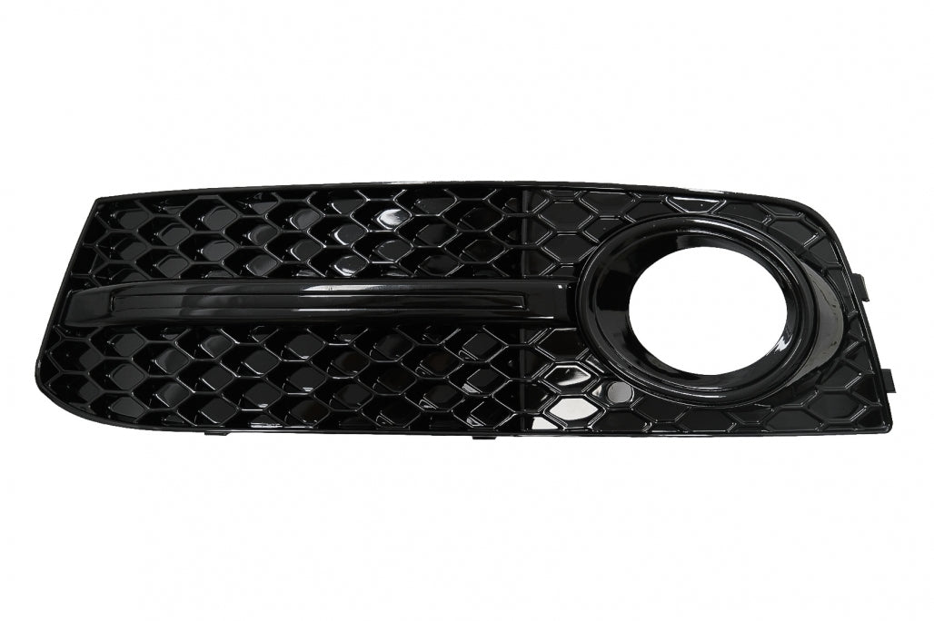 S4 Design Fog Lamp Covers Black Edition for Audi A4 B8 (2007–2011)