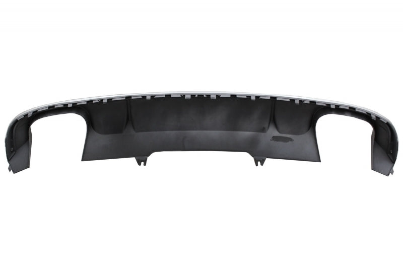 S4 Design Rear Bumper Diffuser with Exhaust Tips for Audi A4 B9 8W Sedan / Avant (2016–2018) – S-Line