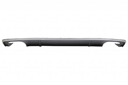 S4 Design Rear Bumper Diffuser with Exhaust Tips for Audi A4 B9 8W Sedan / Avant (2016–2018) – S-Line