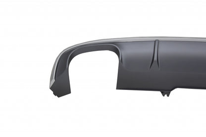 S4 Design Rear Bumper Diffuser with Exhaust Tips for Audi A4 B9 8W Sedan / Avant (2016–2018) – S-Line