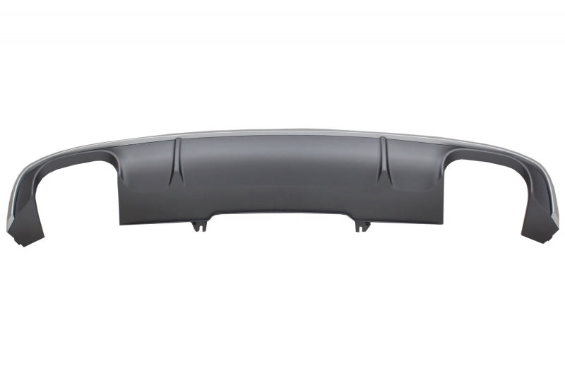 S4 Design Rear Bumper Diffuser with Exhaust Tips for Audi A4 B9 8W Sedan / Avant (2016–2018) – S-Line
