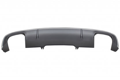 S4 Design Rear Bumper Diffuser with Exhaust Tips for Audi A4 B9 8W Sedan / Avant (2016–2018) – S-Line