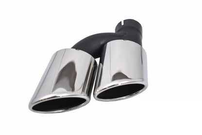 S4 Design Rear Bumper Diffuser with Exhaust Tips for Audi A4 B9 8W Sedan / Avant (2016–2018) – S-Line