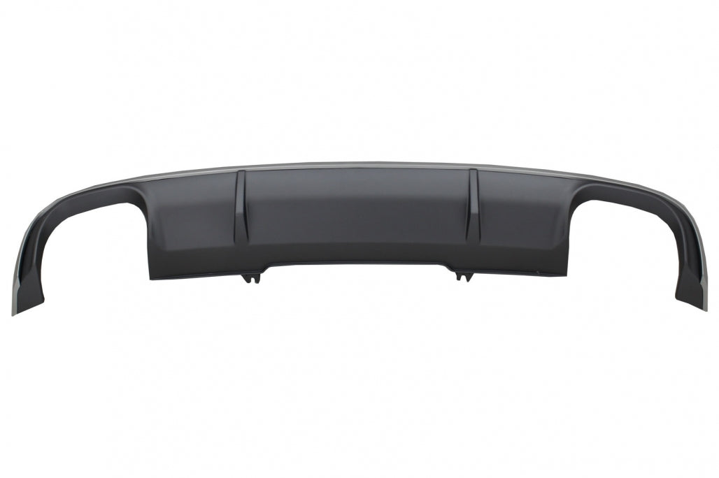 S4 Design Rear Bumper Valance Diffuser Grey for Audi A4 B9 8W Sedan / Avant (2016–2018)