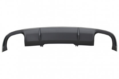 S4 Design Rear Bumper Valance Diffuser Grey for Audi A4 B9 8W Sedan / Avant (2016–2018)